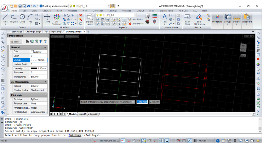 Render settings
